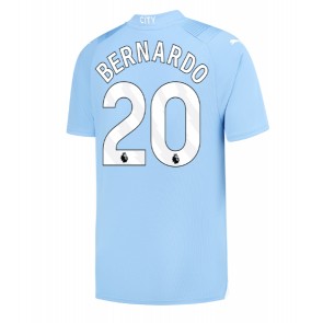 Manchester City Bernardo Silva #20 Domácí Dres 2023-24 Krátký Rukáv
